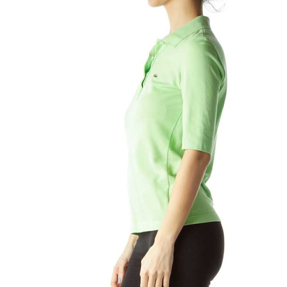 Lacoste Green Polo Shirt - Picture 2 of 3